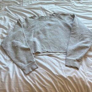 topshop cropped long sleeve